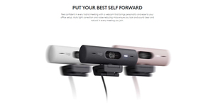 Cámara Web Logitech Brio 500 1080p con RightLight 4, Encuadre Automático, Modo de Presentación y Micrófono con Reducción de Ruido <span class=keywords><strong>para</strong></span> Trabajo Híbrido - Product Image 6