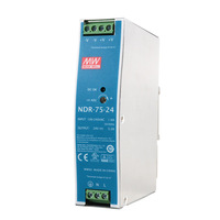 Alimentation à découpage Meanwell NDR-75-24 75W 24V 3.2A sur rail DIN pour PLC