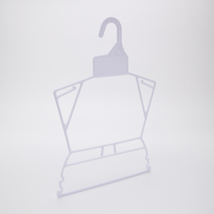 Logo personalizzato appendiabiti da bagno in plastica per Bikini abiti a forma di corpo in abbigliamento da salotto - Product Image 1