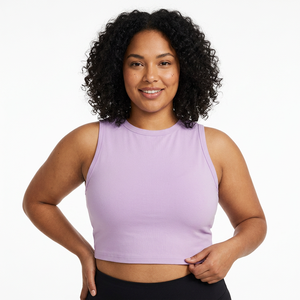 <b>Womens</b> Cotton Performance Tank Top <b>Sleeveless</b> Soft Breathable Sports <b>Shirt</b> for Tennis Training Fitness Exercise Running - Product Image 1