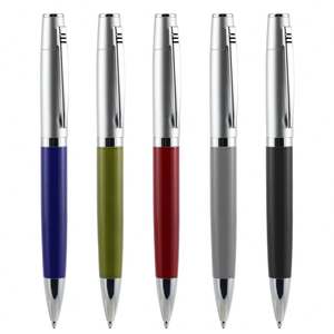 Bolígrafo Promocional al por Mayor con Logotipo, Recarga Negra de 1.0 mm, Regalo Empresarial, Bolígrafos de Metal de Lujo - Product Image 1