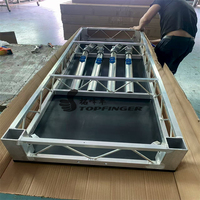 Topfinger 2025 pas cher prix Mega Deck scène d'assemblage en alliage d'aluminium avec hauteur réglable pour la fête de mariage de Performance