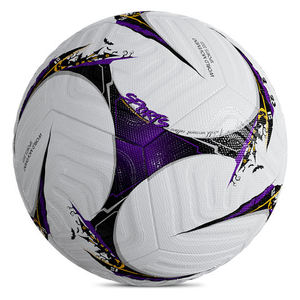 Quality Lightweight Thermal Bonded Soccer <b>Ball</b> PU Leather Reliable Flight Performance Easy Control Machine Stitched Eco-Friendly - Product Image 2