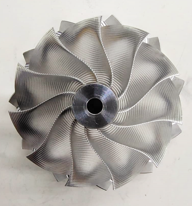 K04 57.00/70.00mm 11+0 Blades Point Milling Snake Curve Aluminum