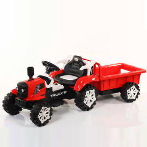 Trattore Elettrico per Bambini <span class=keywords><strong>con</strong></span> Benna, Auto Giocattolo Cavalcabile per Bambini dai 2 agli 8 Anni, Auto Elettrica a Quattro Ruote Ricaricabile - Product Image 3