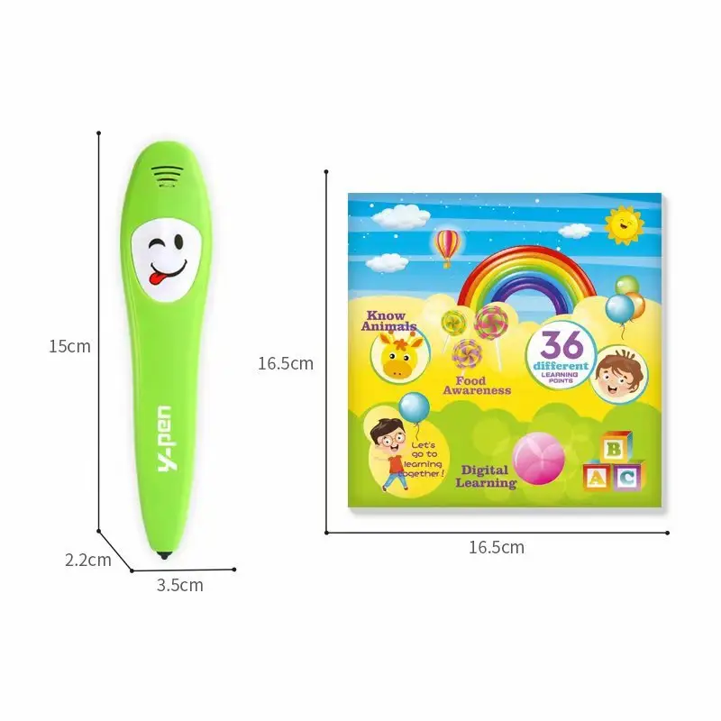 Educação Infantil Livro Inteligente Crianças Eletrônicas Falando E Reading Pen Toy Learning Book Pen Para Crianças Brinquedos