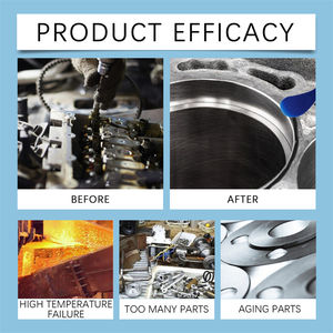 Rayhong Sealant Silikon Poliuretan Hitam Tahan Temperatur Tinggi dan Rendah, Pengikat Kuat untuk Mesin Mobil, Peredam Retak, Set dengan Alat Pengikis - Product Image 2