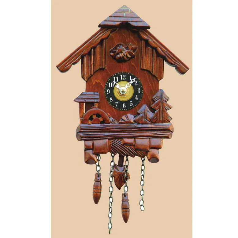 stylish decorative wooden electronic cuckoo clock