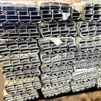Profils en aluminium pour fenêtres et portes en Mauritanie, revêtement en poudre blanc, cadre de fenêtre à battant en aluminium, prix abordable