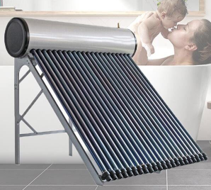 High Quality 300L Compact Pressurized Solar Water Heater for Home Outdoor Hotel & Garage Use Evacuated Tube Type - Product Image 3