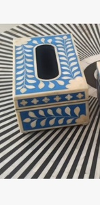 กล่องกระดาษทิชชูทำจากไม้ดีไซน์เนอร์ทำด้วยมือเป็นมิตรกับสิ่งแวดล้อมอุปกรณ์ตกแต่งสำหรับพื้นที่ร่วมสมัยที่ทันสมัย - Product Image 5