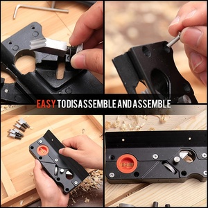 Pialla Manuale in <span class=keywords><strong>Legno</strong></span> <span class=keywords><strong>per</strong></span> Rifilatura Rapida e Smussatura dei Bordi, Utensile <span class=keywords><strong>per</strong></span> Falegnameria - Product Image 4