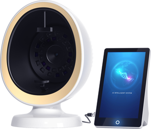 Máquina analizadora de piel de escritorio, escáner facial inteligente de piel completa, detector de problemas faciales con pantalla táctil HD - Product Image 5