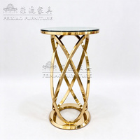 Tables de bar au design nouveau, très demandées, tables à gâteaux de mariage, tables de cocktail pour événements et fêtes, pour usage commercial, extérieur, hôtel, bar