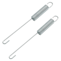 Rallonge de ressort en caoutchouc et fer personnalisée OEM pour souffleuse à neige Nickel Zinc Quincaillerie d'estampage pour le traitement de surface