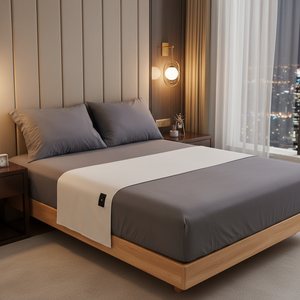 Sprei Anti-EMF dengan 15% Perak untuk Mengurangi Stres dan Anti-Kelelahan, Bersertifikasi OEKO untuk Penggunaan Hotel, 300TC - Product Image 1