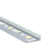 Profilé en aluminium extrudé 6063-T5 pour bandes LED, décorations, service de découpe LS-062