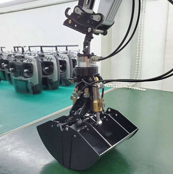 Crane Excavator Hydraulic Clamshell Bucket For Construction Works