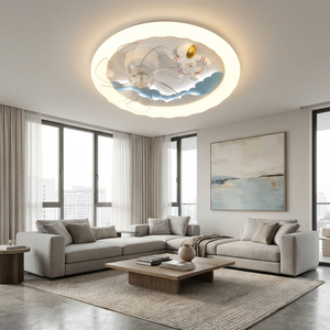 Ventilatore da Soffitto <span class=keywords><strong>per</strong></span> Bambini ODM Space Explorer di Zhongshan con Figurina 3D di Astronauta e Accenti di Nuvole Blu <span class=keywords><strong>per</strong></span> Camere da Letto Moderne - Product Image 1