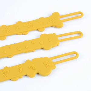 2026 Nuovo <span class=keywords><strong>Ciuccio</strong></span> in Silicone a Forma di Animale Cartone Animato, Clip Anti-Catenella Monopezzo per la Dentizione dei <span class=keywords><strong>Bambini</strong></span>, Tettarella Senza BPA per l'Allattamento - Product Image 5