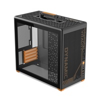 New Style Gamer Portable Computer PC Case Micro ATX Table Glass PC Gaming Computer Cabinet Mid Tower Desktop Cases & Towers