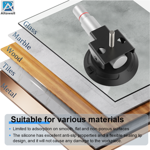 Ventouse en alliage d'aluminium <span class=keywords><strong>de</strong></span> 3 pouces avec certification CE et capacité <span class=keywords><strong>de</strong></span> charge <span class=keywords><strong>de</strong></span> 15-20 kg <span class=keywords><strong>pour</strong></span> la <span class=keywords><strong>fixation</strong></span> <span class=keywords><strong>de</strong></span> support <span class=keywords><strong>de</strong></span> téléphone portable - Product Image 1