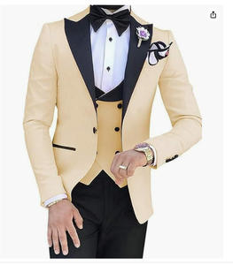 New White Good Quality Anzug Groom smen Anzug Dreiteilige Prom Kostüm Mode Herren anzüge - Product Image 6