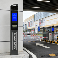 Système de stationnement aéroportuaire SEWO avec reconnaissance de plaques d'immatriculation pour un passage rapide en cas de fort trafic