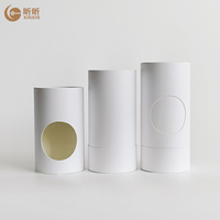 Boîte Cadeau Cylindrique Personnalisée en Carton Coloré avec Logo pour Bougies, Parfums, Huiles Essentielles, Sachets de Thé