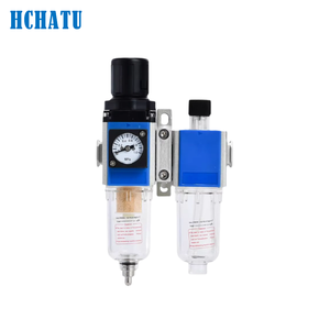 Unidad de Tratamiento de Aire Serie <span class=keywords><strong>GFC</strong></span>, Filtro Regulador GFC200/GFC300/GFC400, Lubricador, Separador de Agua y Aceite para Sistemas Neumáticos - Product Image 5