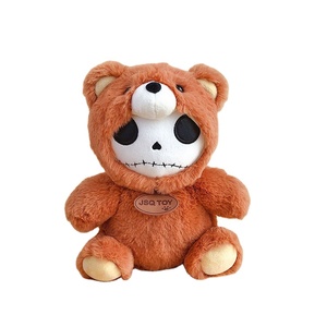 Đồ Chơi Bộ Xương Người Bằng Vải Nhung Lông Halloween Mũ Gấu Nhà Máy Cung Cấp Đồ Chơi Nhồi Bông Biến Hình - Product Image 1