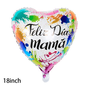 Globo de Corazón Personalizado para Mamá, Día de la Madre, Globos con Forma de Corazón para el Día de la Madre, 18 Pulgadas, para Decoración del Día de la Madre - Product Image 5