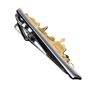 Nouvel Arrivage 2026 Tendance Pince à Cravate <span class=keywords><strong>Avion</strong></span> Balle Argentée Électroplaquée Cadeaux d'Entreprise Pince à Cravate Souvenir de Voyage pour Salons Professionnels - Product Image 2