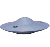 Açık hava etkinlikleri ve perakende alanı için uçan UFO balon şişme uzay gemisi reklam helyum