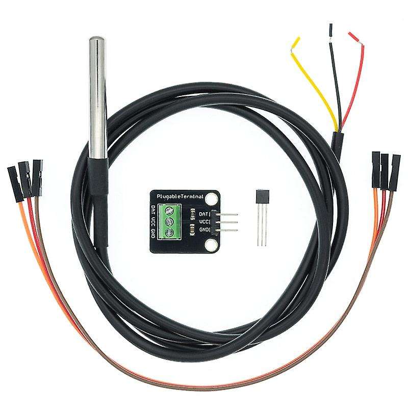 Cost-Effective DS18B20 Temperature Sensor Module Kit, Ideal for Data ...