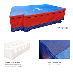Hochwertige, maßgeschneiderte, professionelle Stabhochsprung-Landematte aus PVC-Schaumstoff für Leichtathletiktraining, langlebiger Schutz <span class=keywords><strong>Vok</strong></span> - Product Image 2