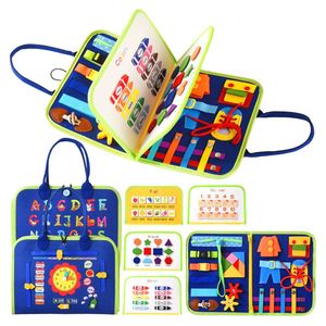 Nouveautés 2026 : Tableau d'activités Montessori en tissu pour enfants de 5 à 7 ans - Product Image 2