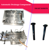 Service de moulage par injection de pièces en plastique PVC NR à drainage automatique pour la production en série de tuyaux d'eau structurels pour stations de base