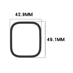 FORWELLENY-Funda protectora dura antiarañazos para Huami <span class=keywords><strong>Bip</strong></span> 6 Amazfit Bip6, carcasa sin vidrio - Product Image 4
