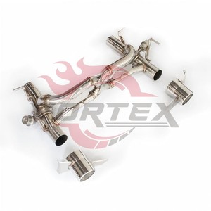 ท่อไอเสีย Vortex SS304 Valvetronic Performance สำหรับ Ferrari 488 GTB Spider พร้อมระบบ X-Pipe Racing Exhaust - Product Image 5