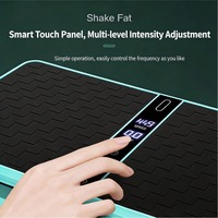 Plataforma Vibratoria Inteligente con Pantalla Táctil, Programable, de Velocidad Ajustable, para Todo el Cuerpo, con Control Remoto, para Gimnasio