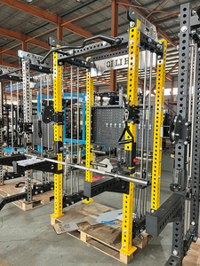 Équipement de musculation multifonctionnel : Cage de squat, Rack, Smith Machine avec pile de poids, pour entraînement fonctionnel, usage en salle de sport et à domicile - Product Image 2