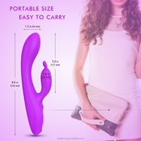 Multifunktionaler Intelligenter Heiz-Vibrator mit USB-Aufladung für G-Punkt und Klitoris-Massage