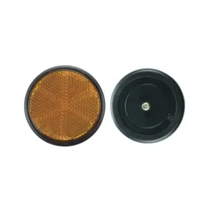 Markering Cqc Ronde Dia 59Mm Retro Reflecterende Auto Reflector Waarschuwingsbord Voor Motorfiets Scooter