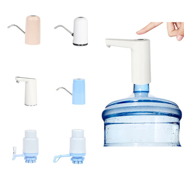 Electric USB 20 Litre 5 Gallon Dispensador De Agua Water Bottle Top Pumping Rechargeable Automatic Portable Water Dispenser Pump