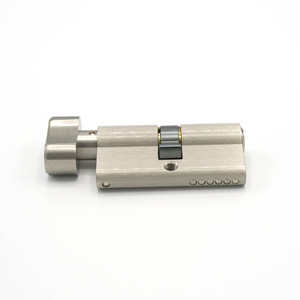 अंगूठे बारी घुंडी पीतल दरवाजा ताला सिलेंडर - Product Image 4