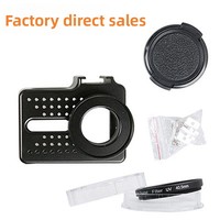 Boîtier de protection en alliage d'aluminium Xiaoyi pour caméra d'action 4K avec cage de refroidissement à cadre métallique (Lite) – Emballage en boîte