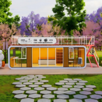 KT - Design moderne et élégant - Panneaux sandwich préfabriqués - Bâtiment modulaire en acier - Bureau portable - Mini-cabane - Conteneur habitable - Hôtel