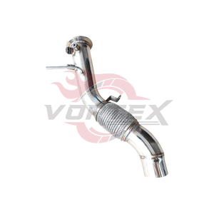 Tuyau d'échappement haute performance Vortex SS304 pour BMW E70 X5 N55 3.0T 2007-2013, kit de tuyau avant pour échappement de course - Product Image 3