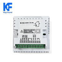 5 in 1 Smart WiFi Thermostat, HVAC Pemanas Lantai Pengontrol Kualitas Udara dan Kelembapan dengan Sensor PM2.5 CO2 TVOC
